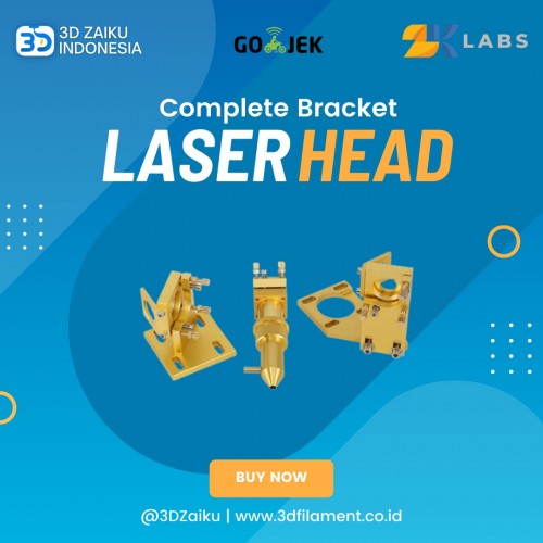 Zaiku CNC LS CO2 Laser Head 42 Complete Bracket Kepala Mesin Laser